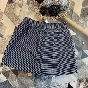 Banana Republic Striped Mini Skirt 6P